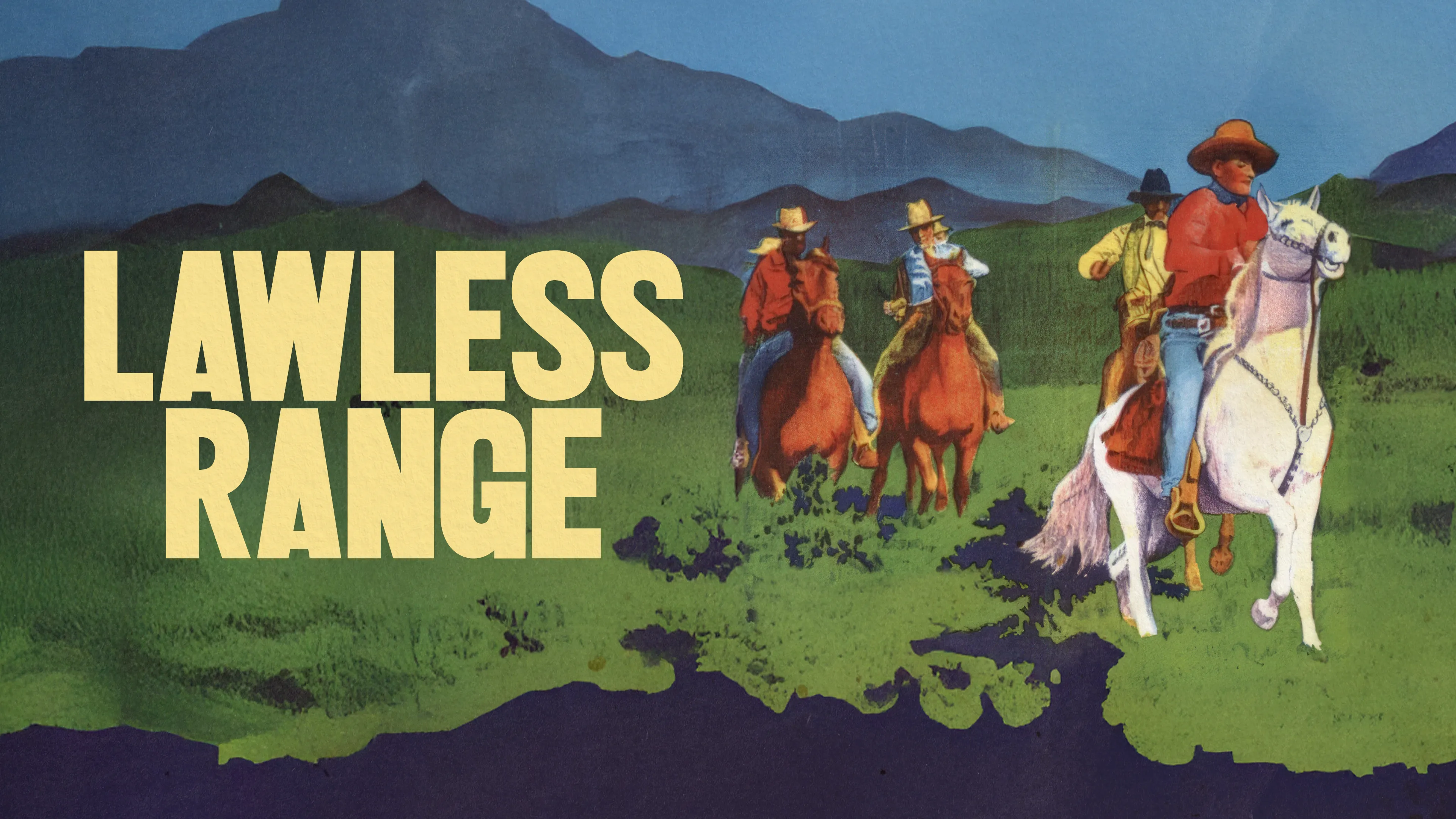 Lawless Range poster